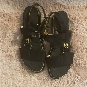 Vintage Chanel Dad Sandals